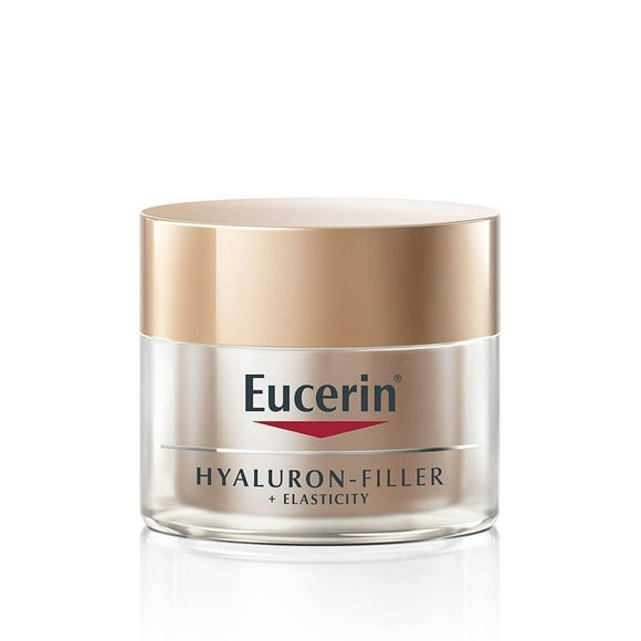 Crema facial Eucerin Hyaluron-filler+elasticity de noche con acido hialurónico 50 ml