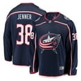 thumbnail image 1 of Boone Jenner Columbus Blue Jackets NHL Fanatics Breakaway Home Jersey, Large, 1 of 2