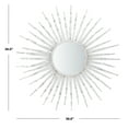 thumbnail image 3 of Safavieh Naya 35 in. Radiant Lines Round Sunburst Mirror, 3 of 5