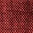 thumbnail image 1 of Ahgly Company Machine Washable Indoor Square Abstract Red Modern Area Rugs, 6' Square, 1 of 4