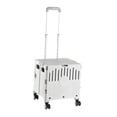 thumbnail image 3 of Carrito de compras plegable Carrito de mano Carrito utilitario plegable para acampar en Gris, 3 of 8