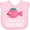 AD-Pink, variant on Inktastic Mommys Fishing Buddy Girls Girls Baby Bib