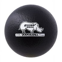 Champion Sports Rhino Skin Dodgeball , Black, 6 Inch