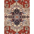 thumbnail image 3 of Pasargad Home Serapi 10' x 14' Hand-Knotted Wool Rust/Ivory Rug - All Ages, Indoors, 3 of 4