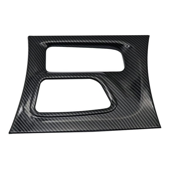 SecosAutoparts Carbon Fiber Console Gear Shift Box Panel Trim Cover Compatible with Dodge Charger 2015-2020