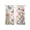 Beige, variant on Pink Flowers Sheer Curtains 84 Inch Length 2 Panels Set Window Treatments, Spring Floral Butterfly Leaves Plants Pastoral Rod Pocket Semi Curtains for Living Room/Bedroom/Kitchen Décor, 104"W x 84"L
