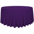 thumbnail image 2 of WYZZHY 6 Pack Round Tablecloth  120 Inch White  Stain &amp; Wrinkle Resistant  Polyester  Table Cover for Dining Table  Buffet Parties &amp; Camping, 2 of 7
