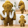 thumbnail image 2 of Disfraz de mascota elefante mamut inflable gigante de 2,6 m, divertido personaje animal, traje inflable para entretenimiento, disfraces de carnaval, 2 of 5