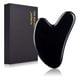 thumbnail image 1 of Herramientas faciales Gua Sha FUANKANG, piedra guasha negra, obsidiana, 1 of 6