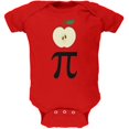 thumbnail image 1 of Halloween Math Pi Costume Apple Day Soft Baby One Piece, 1 of 1