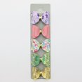 thumbnail image 1 of Conjuntos de 5 uds para niñas de 2,3 pulgadas, horquilla Kawaii de uso diario, pinza para el pelo lateral con lazo brillante, accesorios para el cabello, pasador bonito para niños, tocado colorido Dengxun unisex, 1 of 2