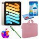 thumbnail image 1 of Paquete Apple iPad Mini 6 (2021, 256 GB, Wi-Fi, Starlight) (MK7V3LL/A) con funda rosa con cremallera + kit de limpieza de pantalla Manzana MK7V3LL/A, 1 of 9