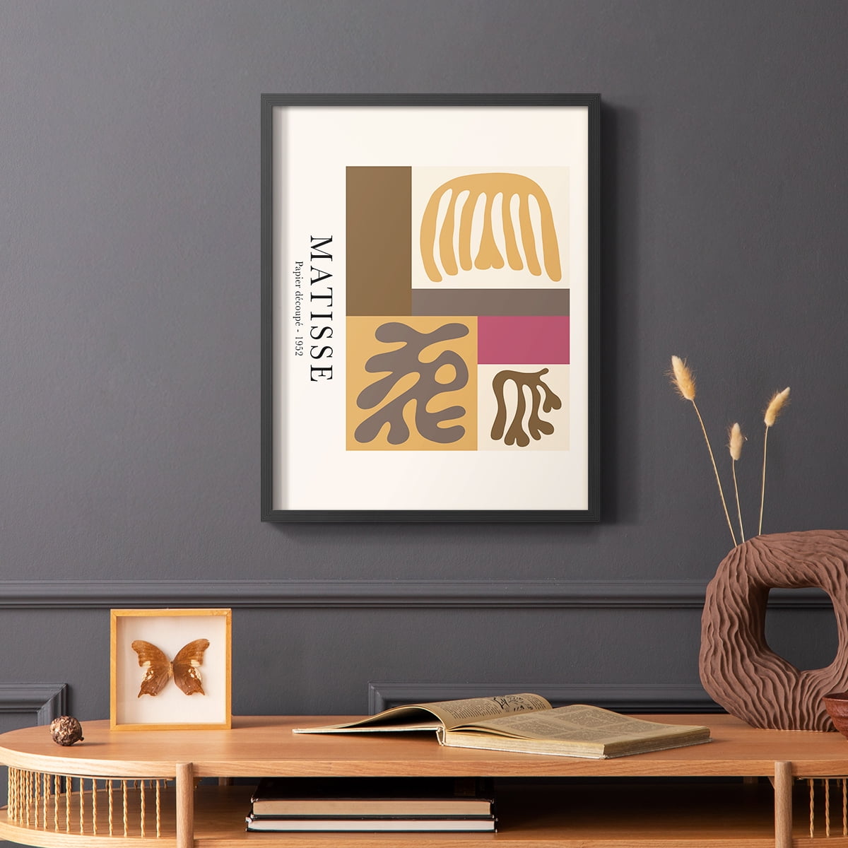Matisse CCXLIII in Solid Wood 8 x 10 Framed Print