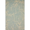 thumbnail image 1 of Unique Loom Botanical Collection Abstract Pictorial Transitional Indoor and Outdoor Flatweave Area Rug, 5 x 8 Feet, Light Blue/Beige, 1 of 2