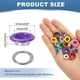 thumbnail image 2 of Uxcell 110 Pcs Ojetes con arandelas Kit de ojetes 3/8" Púrpura, 2 of 7