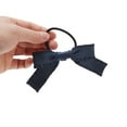 thumbnail image 5 of Unique Bargains 1 Pc Fashion Bow Scrunchies Hair Ties Navy Blue, 5 of 5