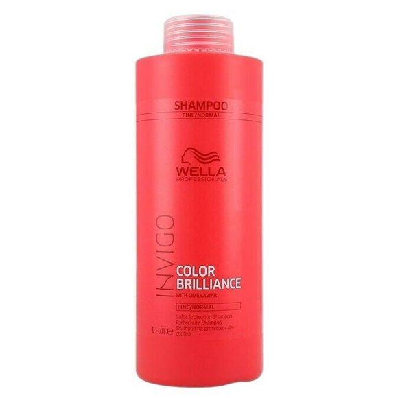 WELLA INVIGO Shampooing COLOR BRILLIANCE pour Cheveux Fins 1 Litre