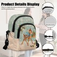 thumbnail image 5 of TSOVTHRID Reindeer Holly Snowflake Print Cell Phone Crossbody Bag for Women Lightweight Small Crossbody Bag Cell Phone Purse Wallet with Adjustable Strap, 5 of 7