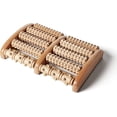 thumbnail image 1 of Multi-rodillo de acupresión para aliviar el dolor de pies - Rodillo doble de madera para pies - Alivia la fascitis plantar, el dolor de talón y arco - Promueve el alivio del estrés y el músculo R-- Bolígrafo Bolígrafo Bolígrafo de papelería, 1 of 5
