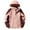 Pink womens tops, variant on Cyber_Monday Deals Dianli Raincoat for Women Long Sleeve Rain Jacket Outdoor Fashion Casual Cozy Outdoor Single-layer Sprinker Suit Casual Lapel Zipper Loose Soft Top Hooded Coat Gift on Clearance