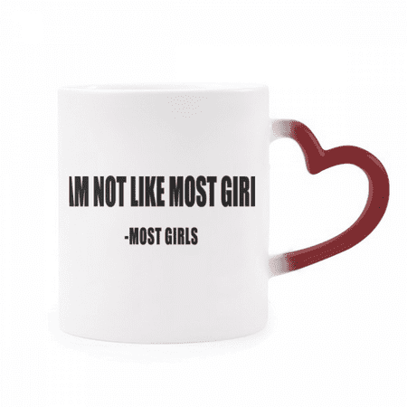 

Quote Joke Most Girls Said Heat Sensitive Mug Red Color Changing Stoneware Cup