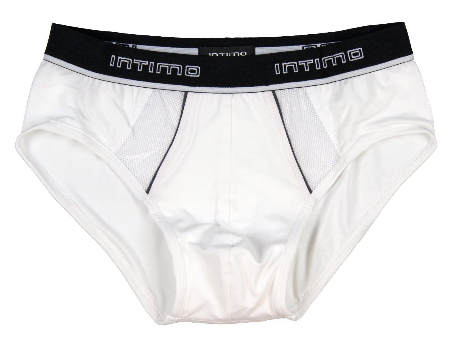 Intimo Mens White Briefs Underwear Small