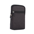 thumbnail image 2 of Funda para teléfono móvil para hombre con clip para cinturón, riñonera para teléfono móvil negra, riñonera para teléfono inteligente con cremallera, funda para teléfono móvil, riñonera, 2 of 5