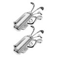 thumbnail image 4 of Shisuyan Zircon Pin Silver Color For Women Suits And Formal Attire 2Pcs 1.9X0.9X0.4In, 4 of 8
