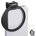 thumbnail image 2 of 67mm Cell Phone Lens Clip Cell Phone Filter Mounting Bracket Additional Filter Expansion Frame Col, 2 of 5