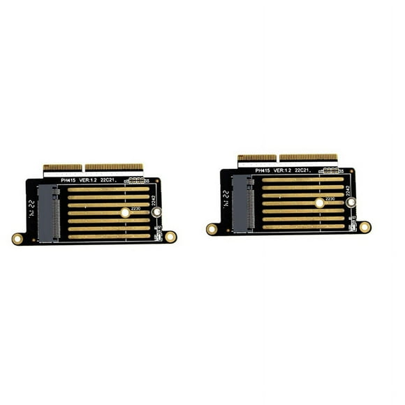 2X A1708 SSD Adapter NVMe PCI Express PCIE to NGFF M2 SSD Adapter Card M.2 SSD for Pro Retina 13 Inch 2016 2017