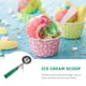 thumbnail image 4 of 1 unid acero inoxidable helado cuchara fruta cucharada cuchara helado cuchara (verde), 4 of 6