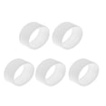 thumbnail image 1 of artículos deportivos Anillo de raqueta mango de tenis banda de agarre de raqueta de bádminton sobregrip blanco 5 uds JShteea El nuevo, 1 of 8