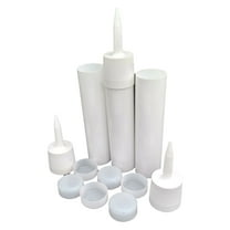 Reusable Empty Caulk Tube - REFILLABLE CAULKING Cartridge 10 oz. - 3 Pack