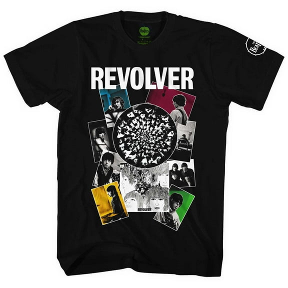 The Beatles Unisex T-Shirt Revolver Montage (Small)
