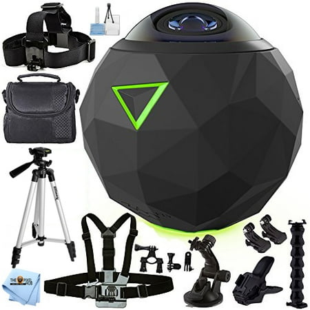 360fly 4K Video Camera 12 Piece MEGA Accessory Bundle!! Capture 360° Panoramic Video!! BRAND NEW!!