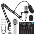 thumbnail image 2 of Professional Audio Recording Kit with Studio Quality Condenser Microphone, 2 of 2