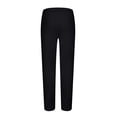 thumbnail image 6 of Brondbend Gym Sweatpants Men Men Jogger Elastic High Waist Drawstring Pocket Workout Pants Solid Leisure Sport Trousers Loose Fit Climb Athletic Fall Winter Pants,3PC, 6 of 6
