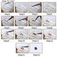 thumbnail image 3 of Techinal 6Pcs Mini Nail Art Silicone Moule Feuille Fleur Animaux Modèle Acrylique Gel Outils, 3 of 19