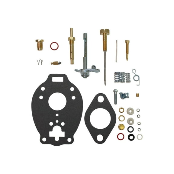 Basic Carburetor Repair Kit Fits Massey Ferguson TO30 TO35 F40 35 135 150 Harris 50 101 Jr 102 Jr Tractor (For Marvel Schebler Carbs)