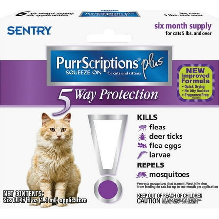FLEA CAT PURRSCRIPTIONS PLUS