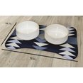 thumbnail image 2 of Simply Daisy Sagebrush Bone Shape Pet Feeding Mat for Dogs, 2 of 3