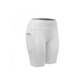 thumbnail image 1 of Women's Short Yoga Athletic Side Pockets High Waist Workout Running Sports Shorts, 1 of 6