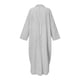thumbnail image 4 of Vestido Camisa holgada a rayas Vestido maxi Cárdigan informal con botones Vestido de viaje diario Cgtredaw Gris L para Mujer, 4 of 8