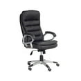 thumbnail image 1 of IFDC - Chaise de Bureau à Roulettes, Hauteur Variable de 44 Pieds' à 47 Pieds', Noir, 1 of 2