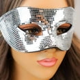 thumbnail image 5 of Autumn Clearance Disco Mirror Party Mask, Dance Party Mask, Party Mask Party Decoration, 5 of 5