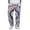 Dark Blue, variant on Iaqnaocc Baggy Sweatpants Mens Wide Leg Elastic Waist Adjustable Drawstring Tie Dye Track Loose Workout Pants Black M