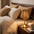 thumbnail image 4 of Orangide Rattan Table Lamp 3 Color Dimmable Warm Light, Boho Wicker Nightstand Light for Bedroom Living Room Office Desk, Farmhouse Reading Corner Decor, 4 of 6