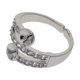 thumbnail image 4 of Anillo de perlas de Rhinestone 1 piece De De Imitación Chapado Con Base En s Ajustables Para De, 4 of 9