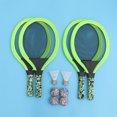 thumbnail image 1 of HAMPPLIES 2Sets Tennis Racket Set for Children Toys Light Green EVA for Parent-Child Game, 1 of 1