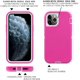 thumbnail image 2 of Entronix Funda Resistente para iPhone 11 Pro Max, Triple Capa, Resistente a Golpes y Anticaídas, Color Rosa Intenso, 2 of 5